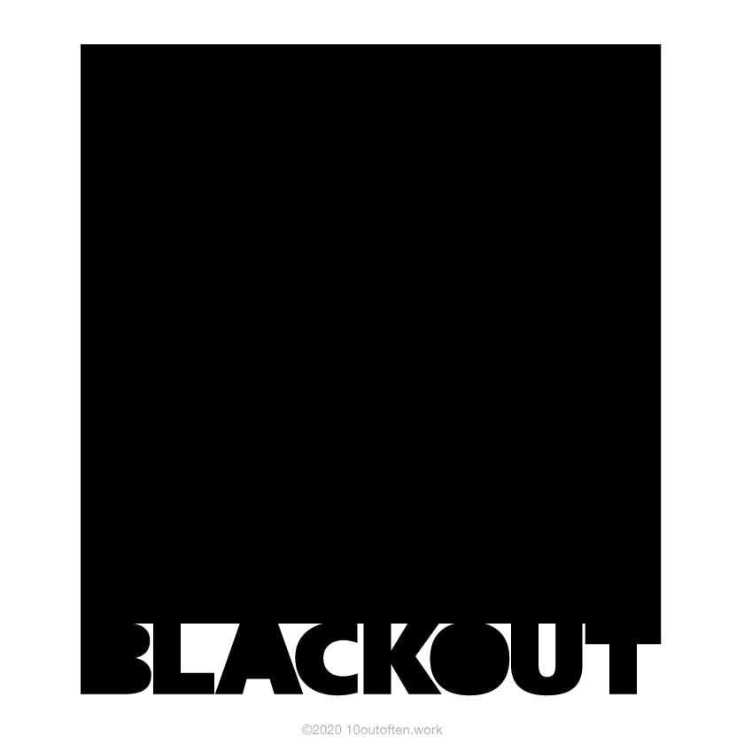 black out
