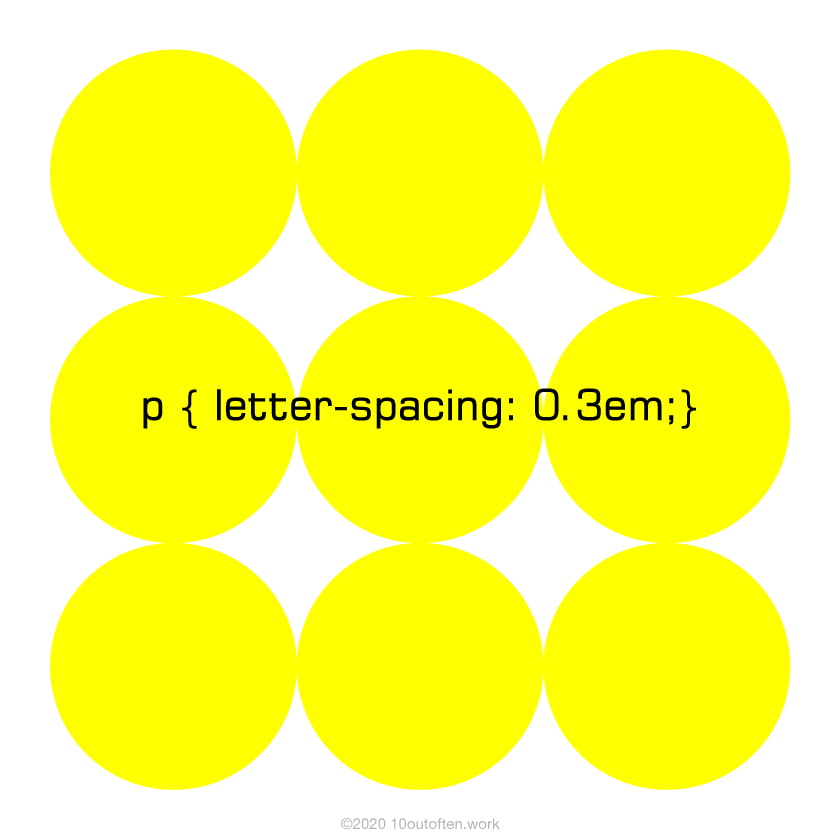 letter-spacing