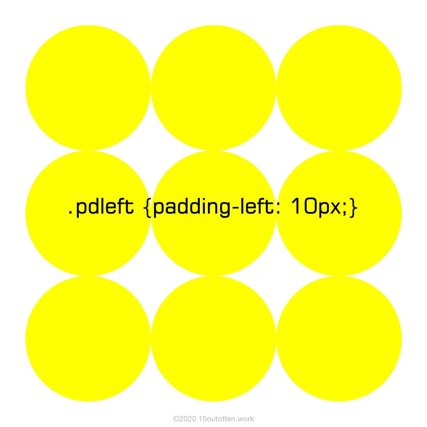 padding-left