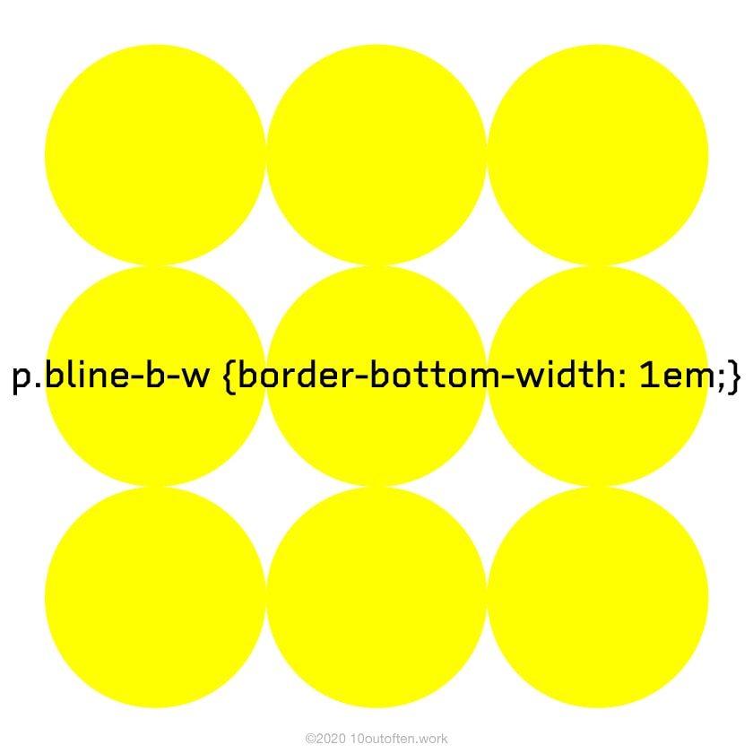 border-bottom-width